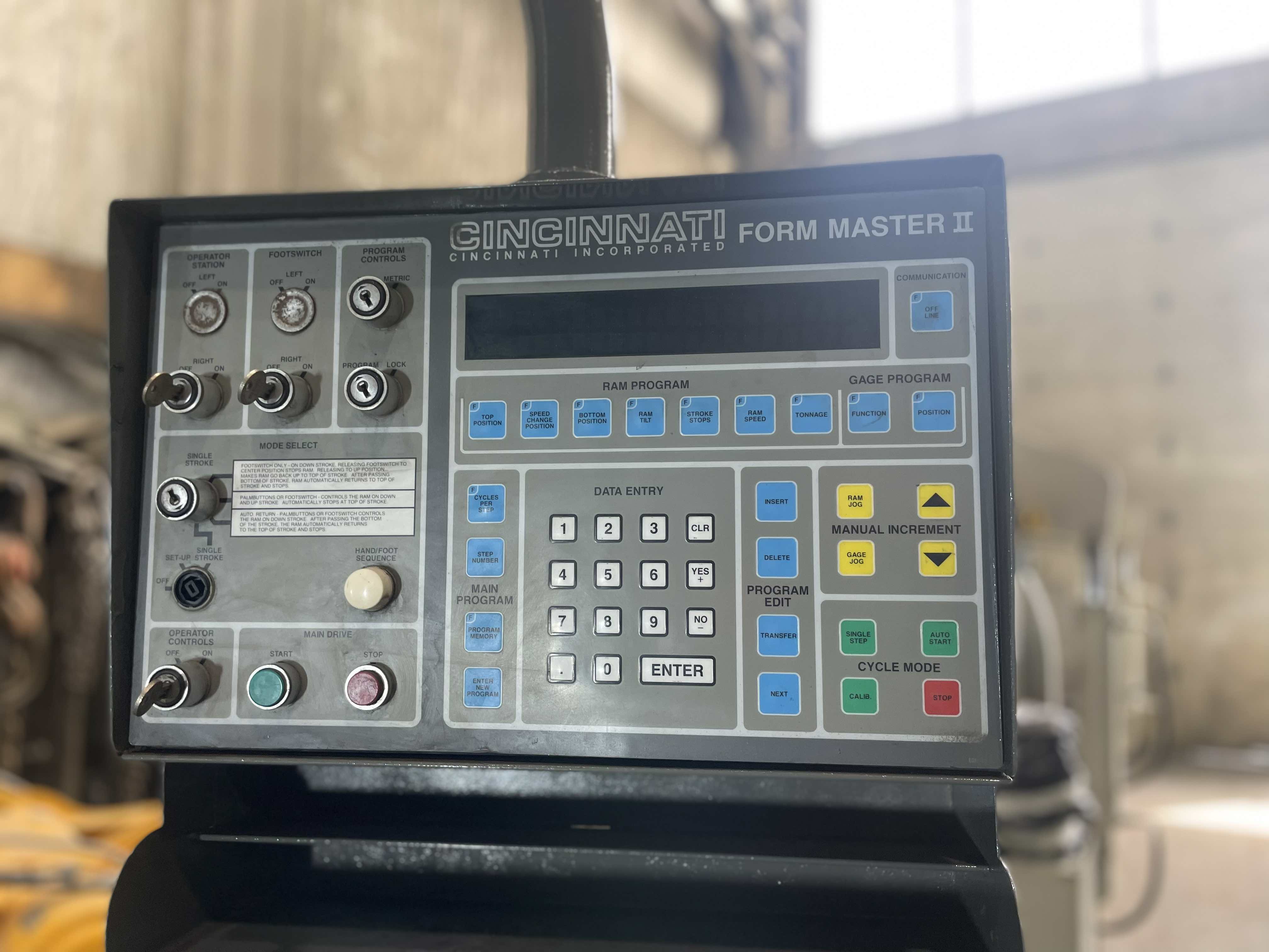 90 Ton X 10’ Cincinnati FMII CNC Press Brake